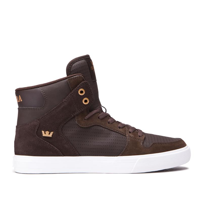 Supra VAIDER Sneaker High Damen Braun Online Kaufen VSNAP8723